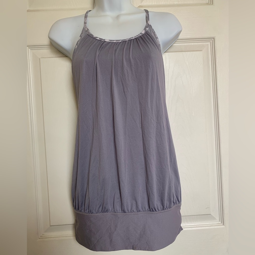 Lululemon Body Outlet Women Gray Active Tank